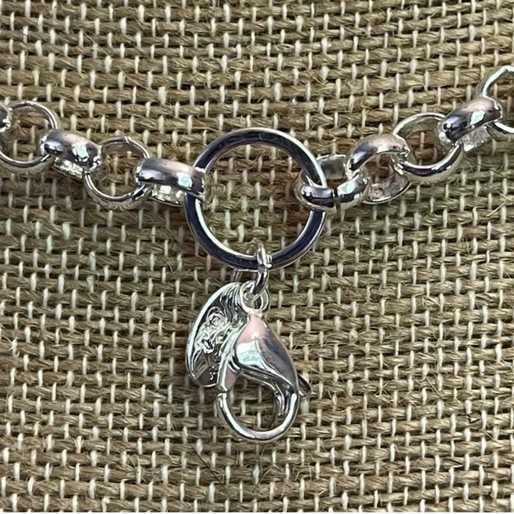 Origami Owl SILVER TONE CUSTOM ROLO 18”-20” CHAIN NECKLACE Brand New! - Picture 3 of 4